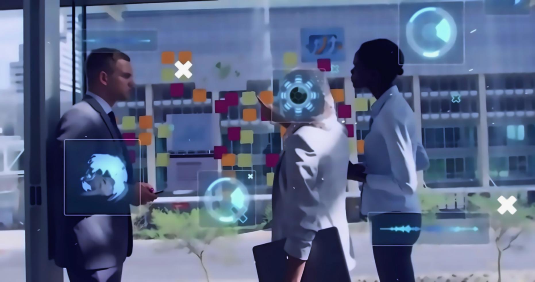 Data visualization dashboard showing blockchain metrics